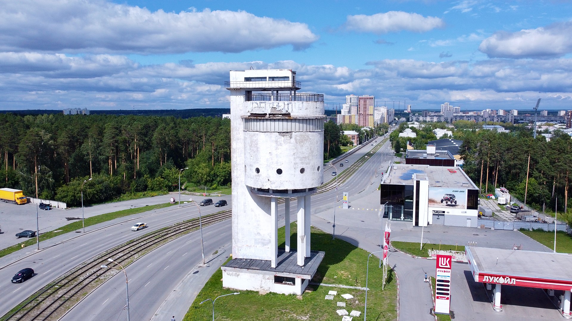 Белая башня Уралмаш Екатеринбург